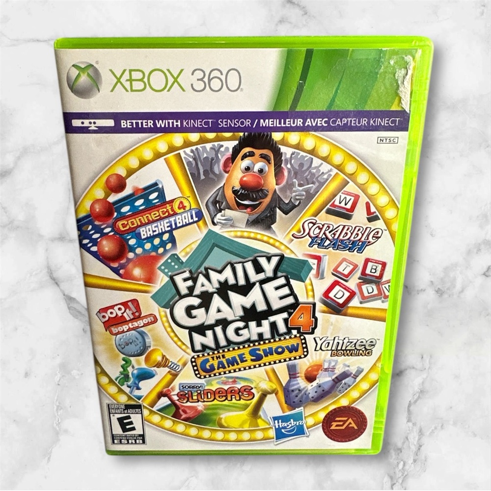XBOX 360 family Game Night 4 The Game Show games with case